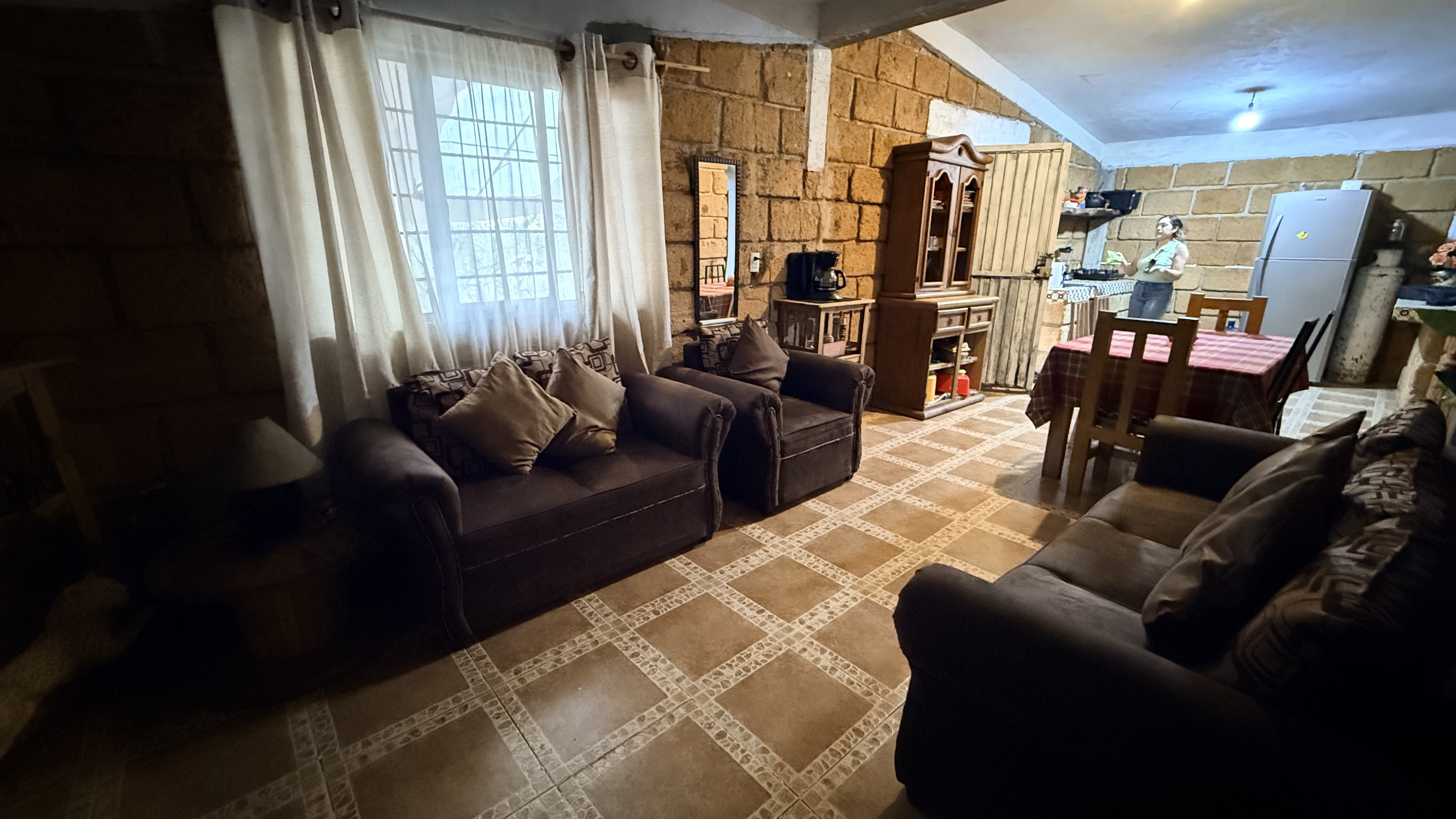 Sala de cabaña